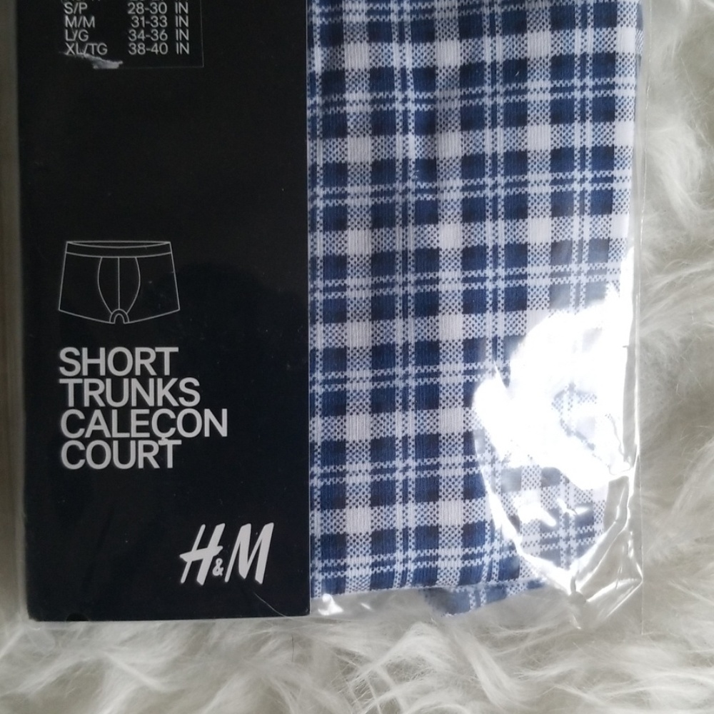 H&M Blue Short Trunks